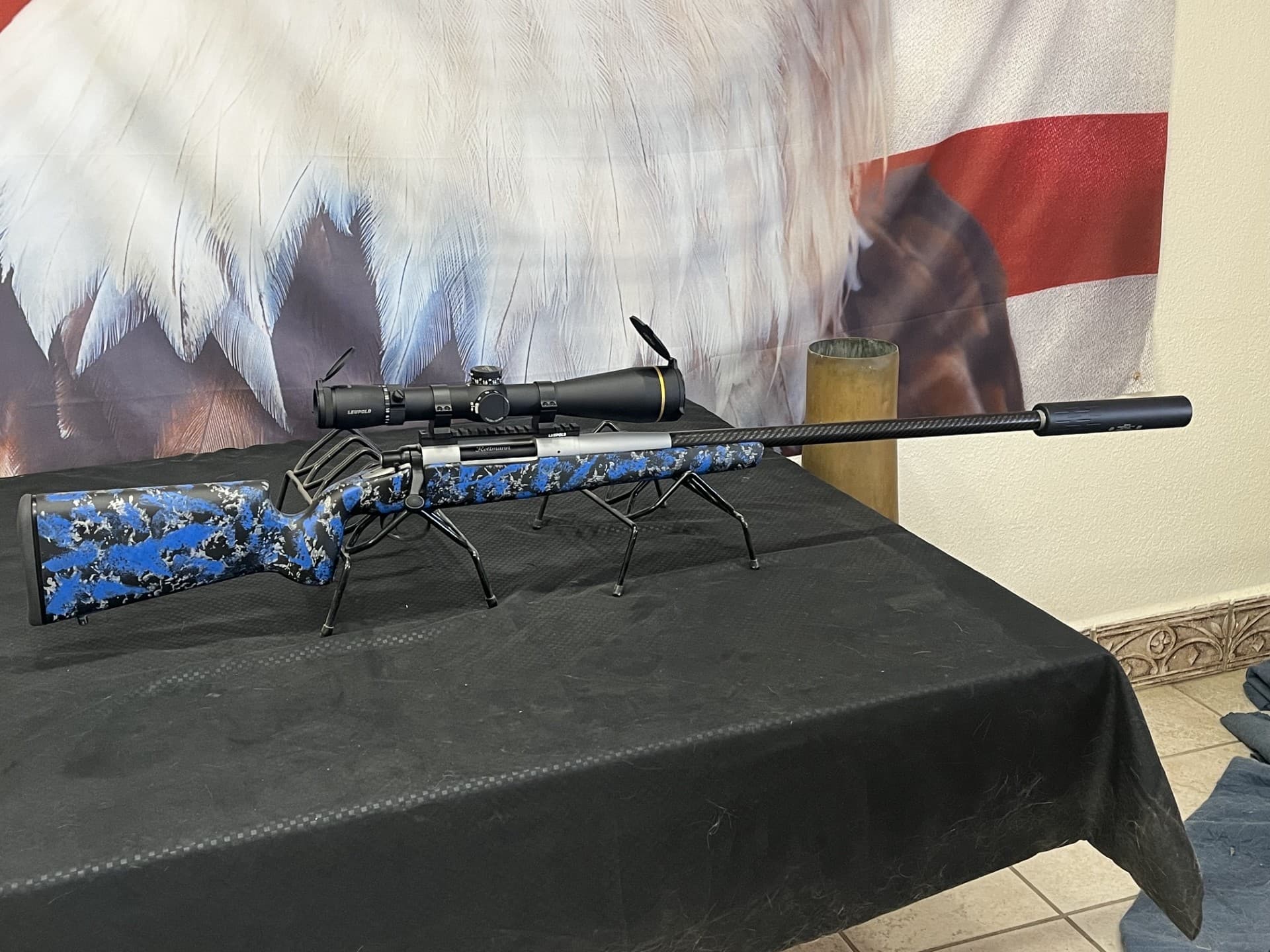 Titanium & NRA Blue 6.5 PRC